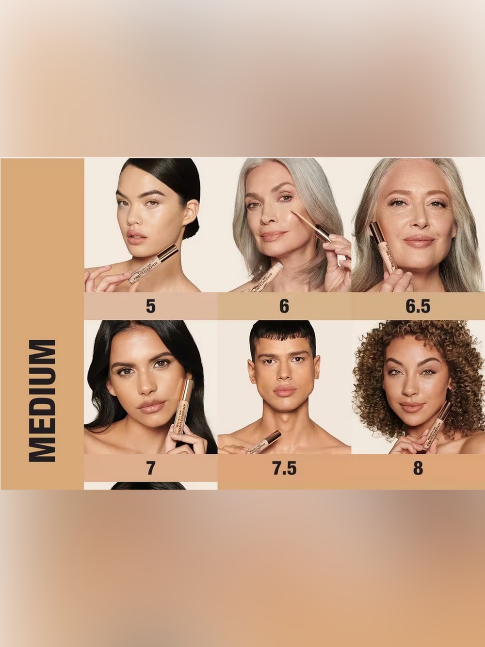 Charlotte Tilbury Beautiful Skin Concealer- 6 Medium